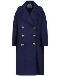 Balenciaga - Double-Breasted Wool Coat - Lyst
