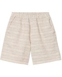 Carhartt - Gestreifte Shorts mit elastischem Bund - Lyst