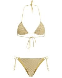 Missoni - Triangle Bikini - Lyst