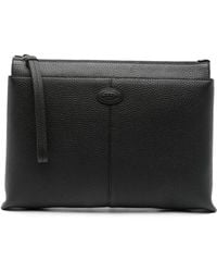 Tod's - Medium Document Holder Clutch Bag - Lyst