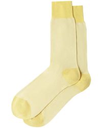 Hackett - Jacquard Birds-Eye Socks - Lyst