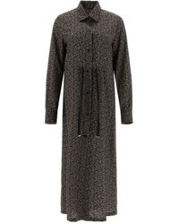 Herno - Collared Midi Dress - Lyst
