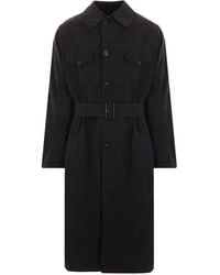 Maison Margiela - キャンバス トレンチコート - Lyst