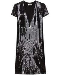 Zadig & Voltaire - Rashu Sequin Mini Dress - Lyst