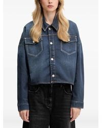 Guess - Pocket Button Jacket - Lyst