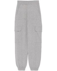 Peserico - Fine-Knit Track Pants - Lyst