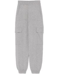 Peserico - Fine-Knit Track Pants - Lyst
