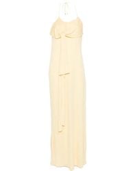 Loewe - X Paula's Ibiza Knot-Detail Maxi Dress - Lyst