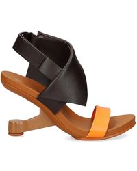 United Nude - Eamz Polo Touch-Strap Sculptural Sandals - Lyst