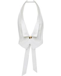 DSquared² - Top Con Scollo All'Americana - Lyst
