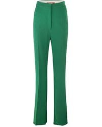 Max Mara - Tailored Flared Trousers - Lyst