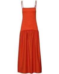 Baobab - Robe Longue Wara À Encolure Carrée - Lyst