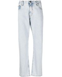 Off-White c/o Virgil Abloh - Arrows-logo Slim-fit Jeans - Lyst