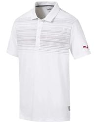 PUMA - Road Map Golf Polo Shirt - Lyst