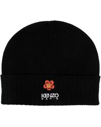 KENZO - Boke Flower Wool Beanie - Lyst