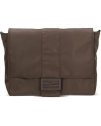 Fendi - Baguette Messenger Nylon Bag - Lyst