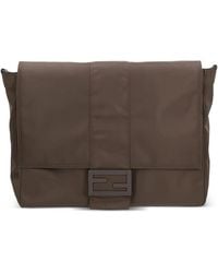 Fendi - Baguette Kuriertasche Aus Nylon - Lyst