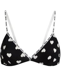 Moschino - Printed Microfiber Bra - Lyst
