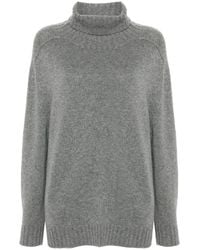 Bompard - Hammer-Sleeve Round-Neck Sweater - Lyst