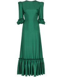 The Vampire's Wife Vestido largo Festival holgado - Verde