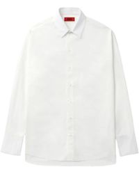 424 - Classic Collar Cotton Shirt - Lyst