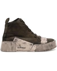 Boris Bidjan Saberi - High-Top-Sneakers Im Used-Look - Lyst