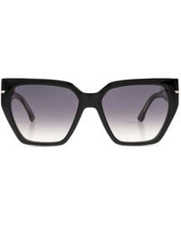 Victoria Beckham - Geometric-Frame Sunglasses - Lyst