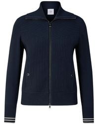 Bogner - Jana Ribbed-Knit Cardigan - Lyst