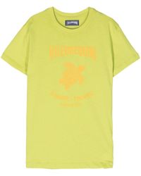 Vilebrequin - Logo-appliqué Cotton T-shirt - Lyst