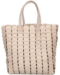 Dragon Diffusion - Link Woven Leather Tote Bag - Lyst