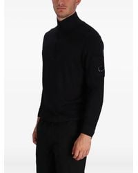 C.P. Company - Pull En Laine À Col Zippé - Lyst