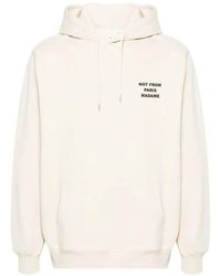 Drole de Monsieur - Slogan Hoodie Sweatshirt - Lyst