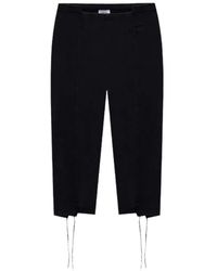 Vetements - Cut-Up Capri Cotton Trousers - Lyst