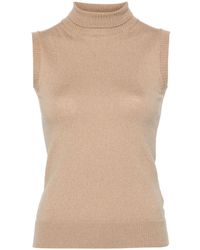 Sportmax - Ardenza Roll-Neck Vest - Lyst