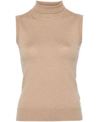 Sportmax - Ardenza Weste Mit Rollkragen - Lyst
