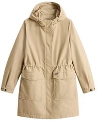 Woolrich - Adjustable Hooded Parka Coat - Lyst