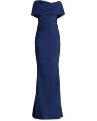 Greta Constantine - Robe Longue Oseph À Design Drapé - Lyst