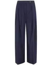 Semicouture - Pantalon Camelia À Design Plissé - Lyst