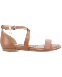 MICHAEL Michael Kors - Crisscross Charm-Detail Sandals - Lyst