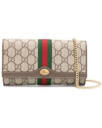 Gucci - Ophidia GG Chain Wallet - Lyst