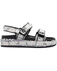 Tory Burch - "Kira" Platform Sandals - Lyst