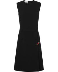 Moschino - セーフティピン ノースリーブドレス - Lyst