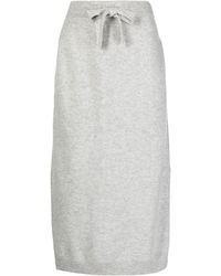 N.Peal Cashmere - Straight Cashmere Skirt - Lyst