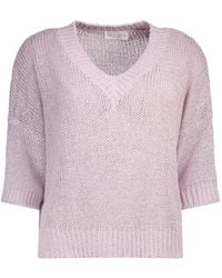 Roberto Collina - T-Shirt À Col V - Lyst