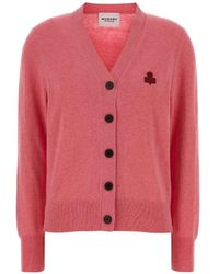 Isabel Marant - Truien & Vesten ,Roze ,Katoen Karina Cardigan - Lyst