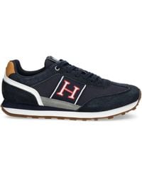 Hackett - Leather Sneakers - Lyst