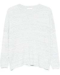 Fedeli - Marl-Effect Crew-Neck Sweater - Lyst