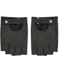 Karl Lagerfeld - Fingerlose Jeans-Handschuhe - Lyst
