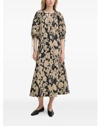 Samsøe & Samsøe - Midikleid mit Puffärmeln - Lyst
