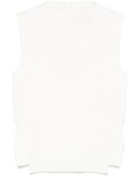 Victoria Beckham - Canotta A Coste - Lyst